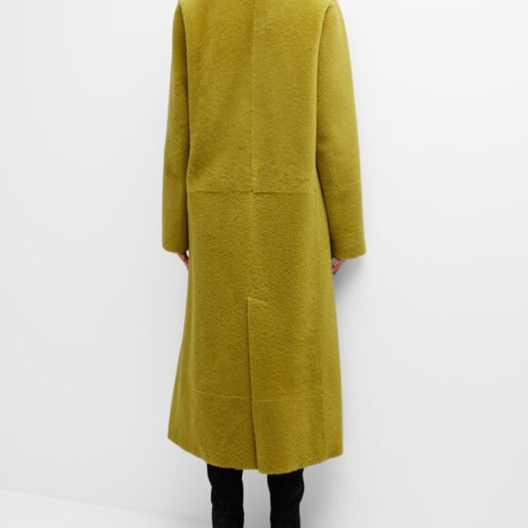 Nour Hammour Pistachio Coat - Picture 3 of 8